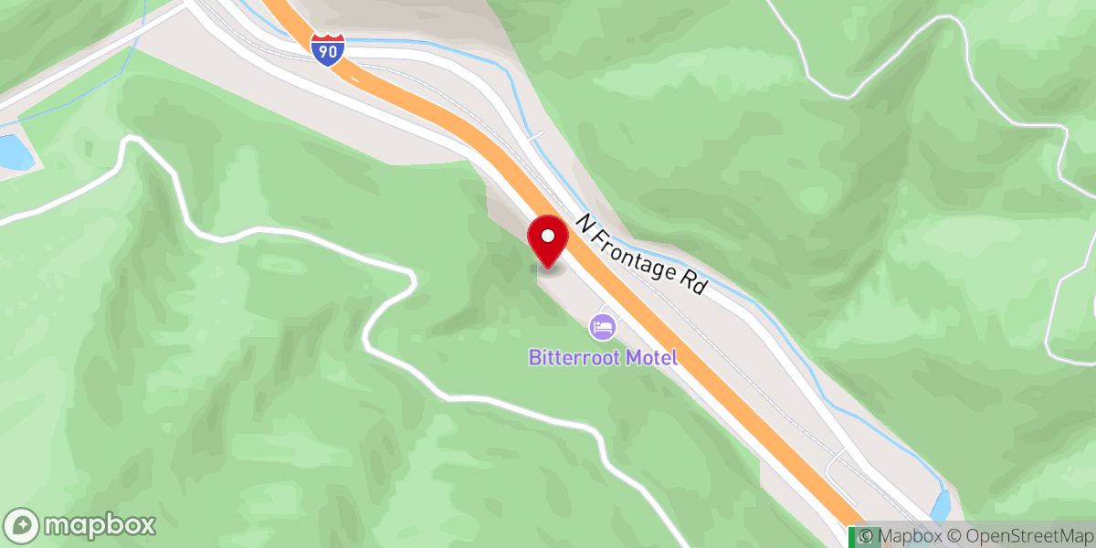 Map showing location of Church of God