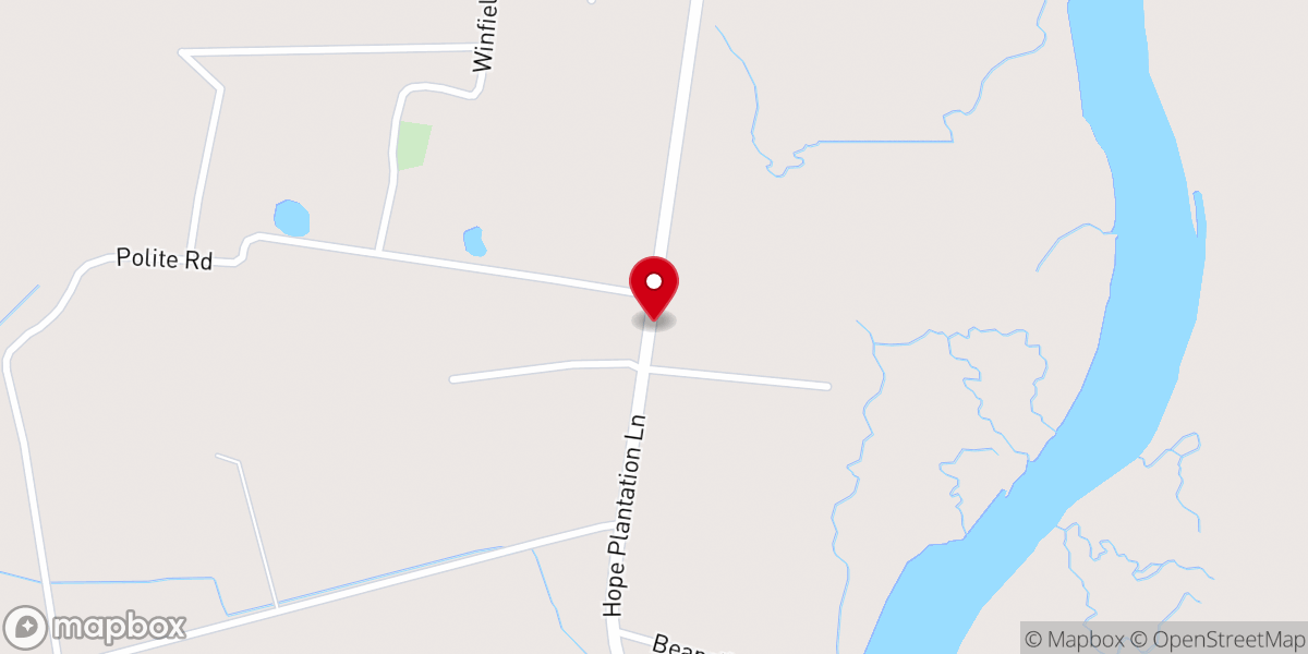 Map showing location of Manuel Church