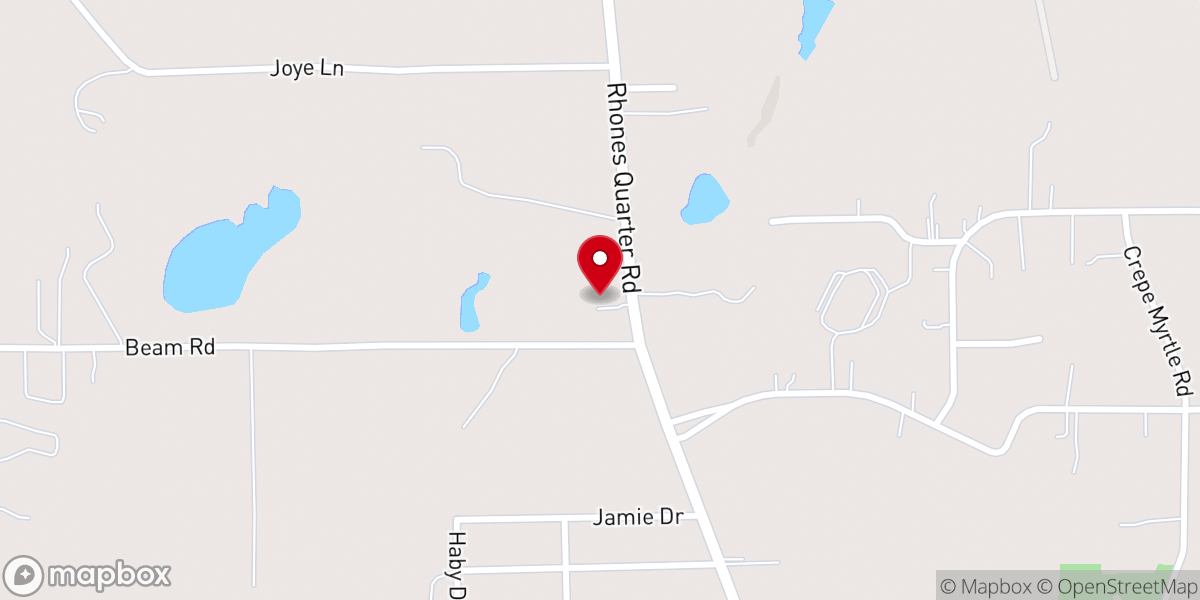 Map showing location of Wellspring Ministry