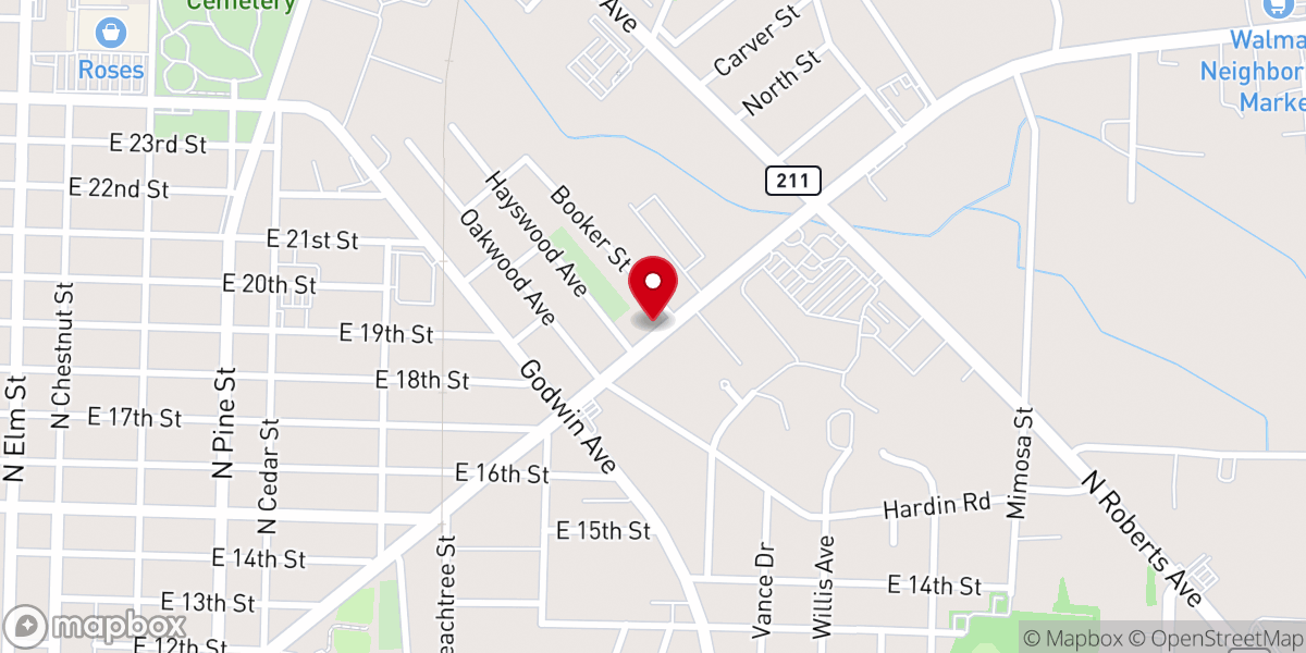 Map showing location of The House of Refuge for All
