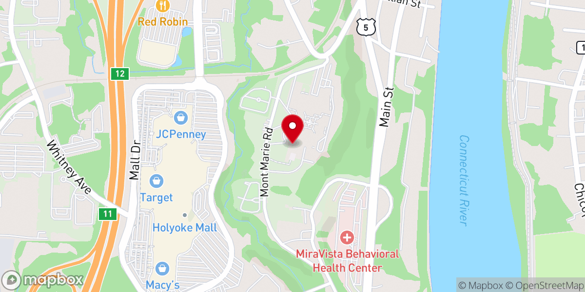 Map showing location of Mont Marie Rehabilitation & Healthcare Center