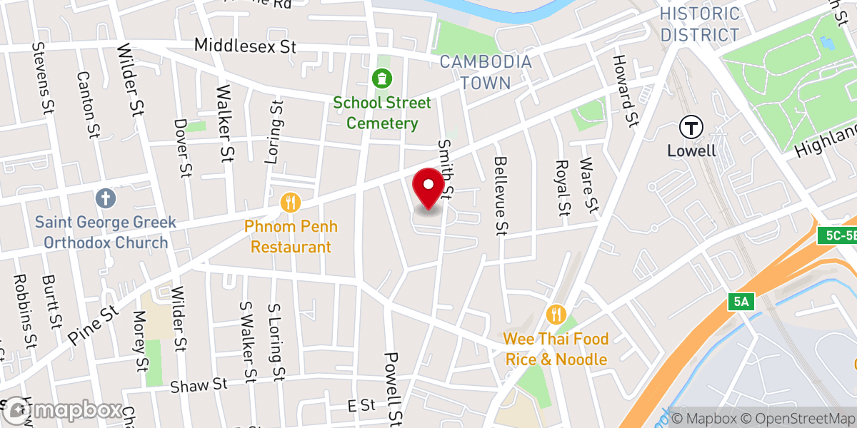 Map showing location of Christ Jubilee International Ministries