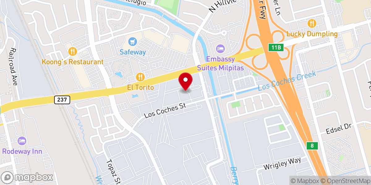 Map showing location of Grace Alliance Church