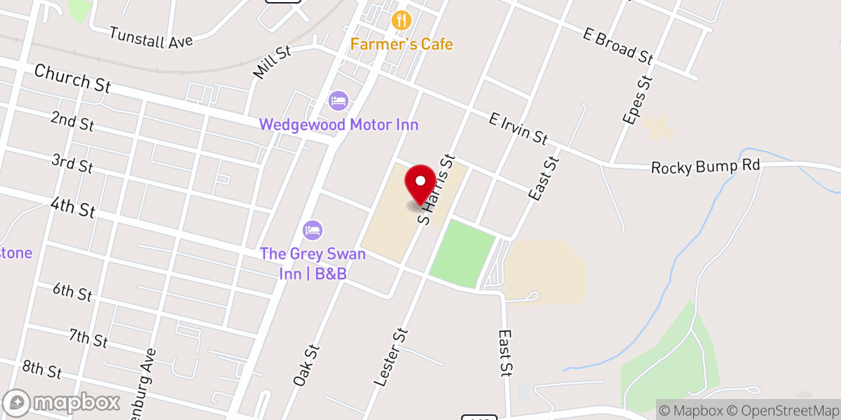 Map showing location of Life Changing Community Center
