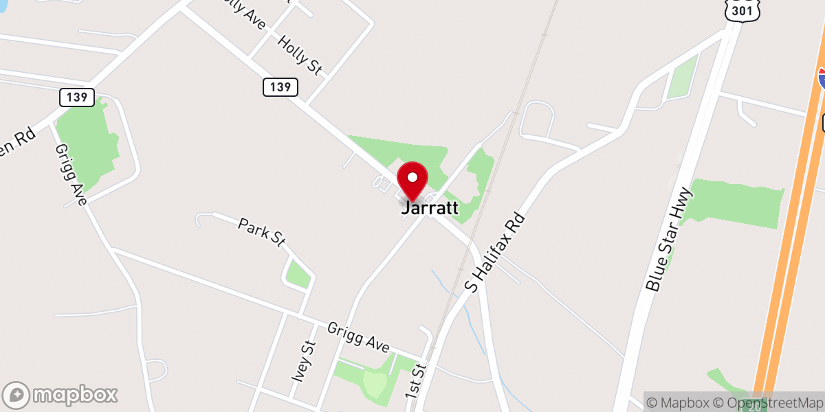 Map showing location of Push Faith House