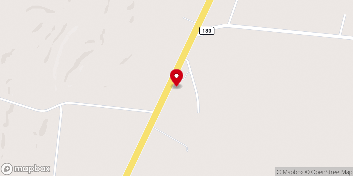 Map showing location of Grace Bible Baptist Church