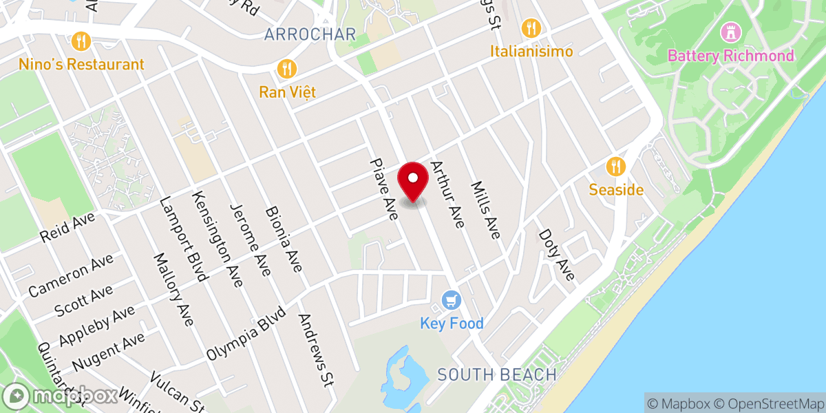 Map showing location of Mission of the Icon of the Mother of God "Unexpected Joy"