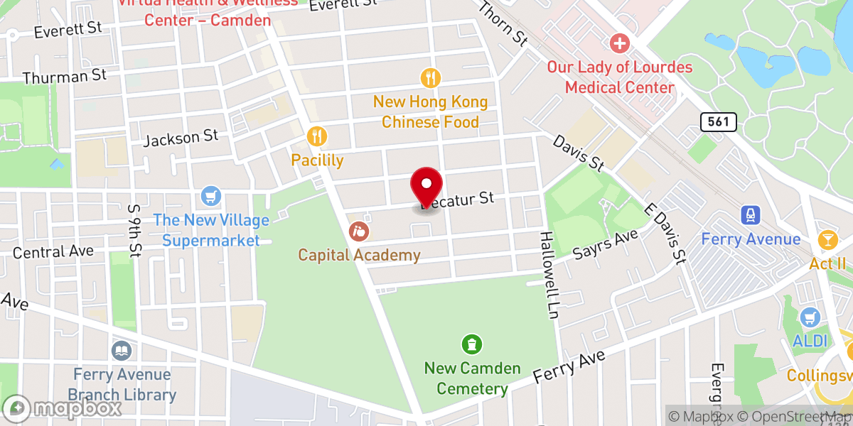 Map showing location of Twr Prayer & Deliverance