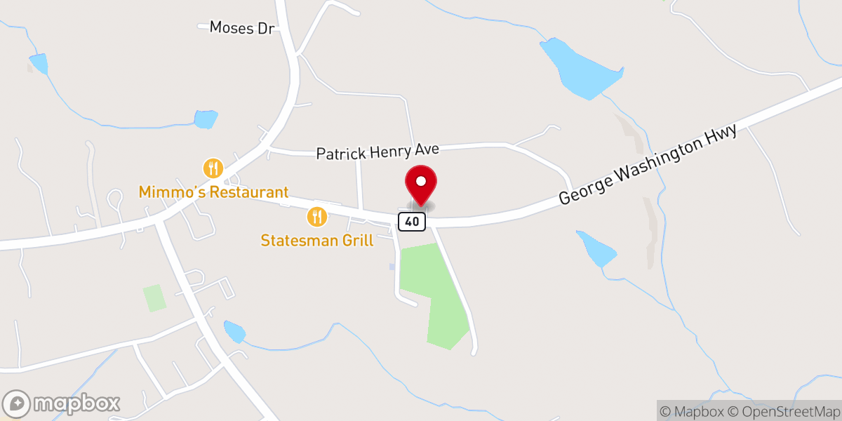 Map showing location of Gace Community Church of Charlotte County