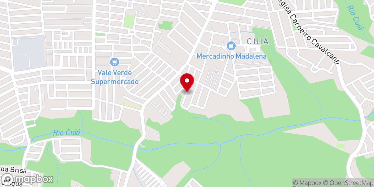 Map showing location of Igreja Evangélica Batista no Geisel