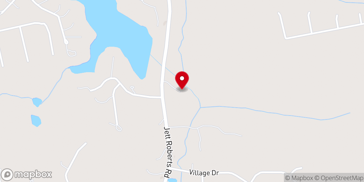 Map showing location of Chapman Hill Weddings + Events