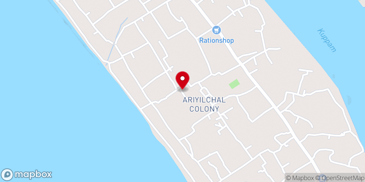 Map showing location of San. Nicholavo Roman Catholic Church