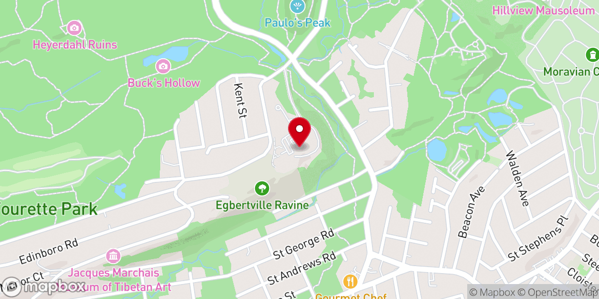 Map showing location of Eger Lutheran Homes Services Inc