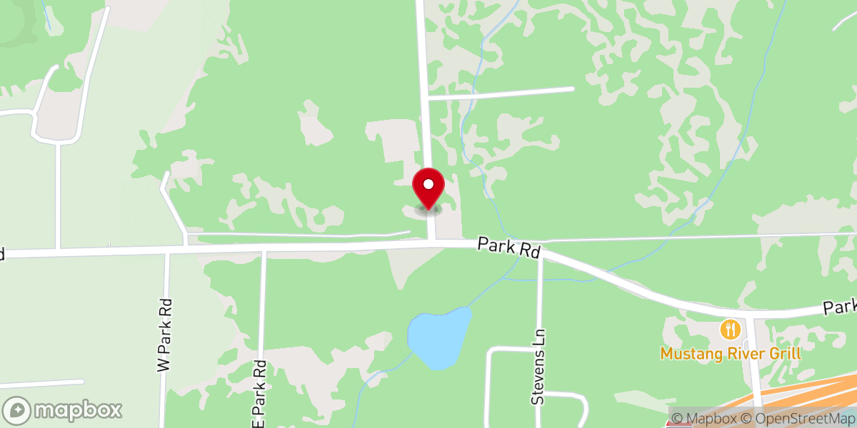 Map showing location of Parks