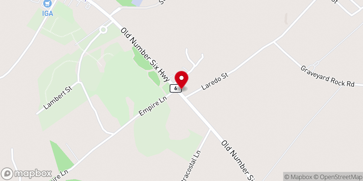Map showing location of New Direction Community Church