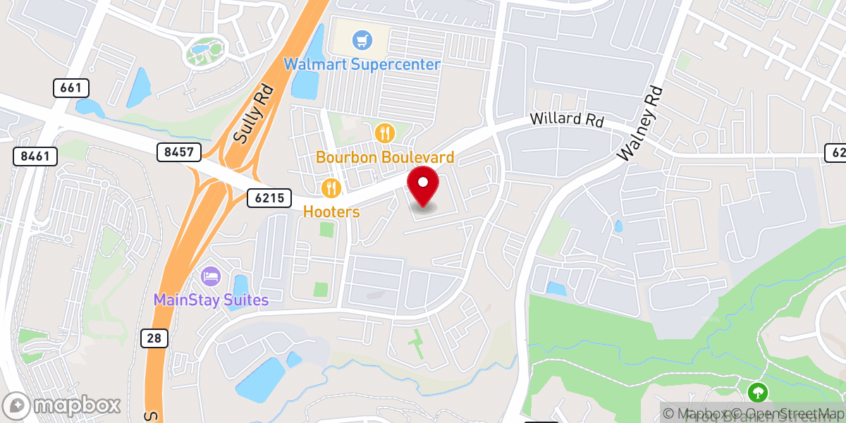 Map showing location of Virginia Banseok Church