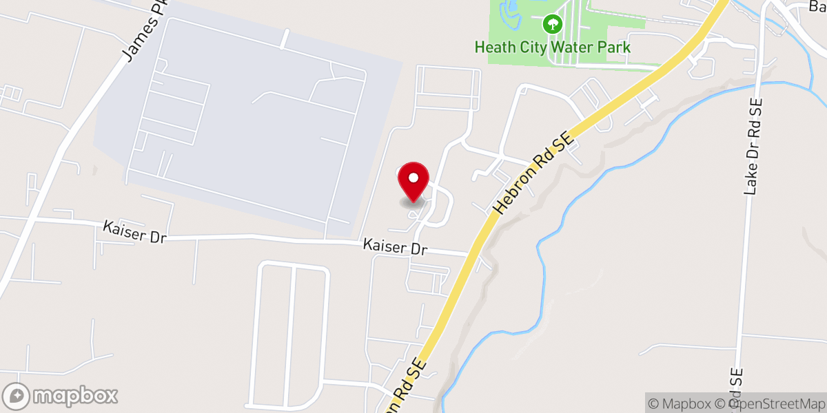 Map showing location of The Inn at Chapel Grove