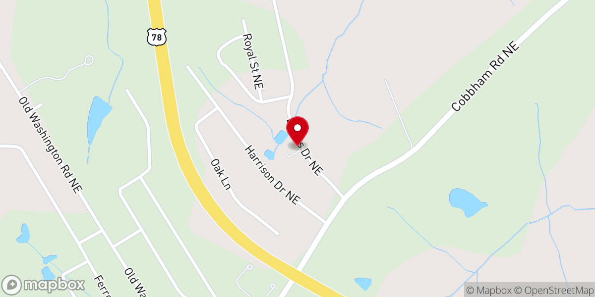 Map showing location of Thomson/Canaan Heights Seventh-day Adventist Church