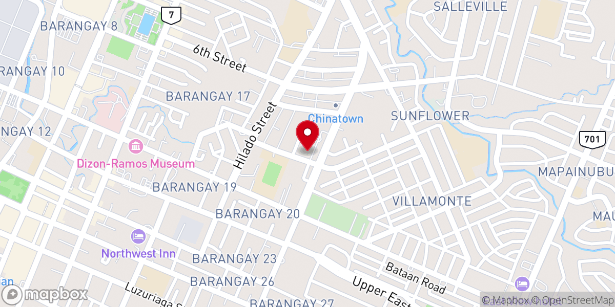 Map showing location of COSMOPOLITAN EVANGELICAL CHURCH