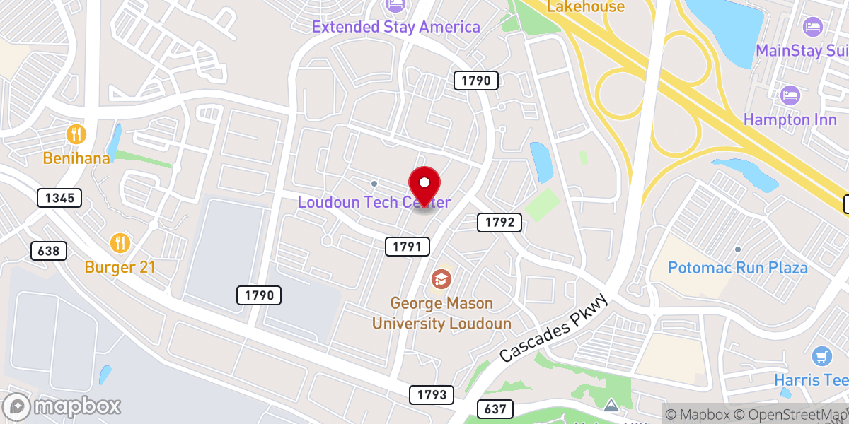 Map showing location of Palabra de Vida Internacional
