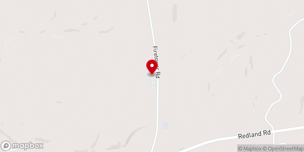 Map showing location of Mulder Church