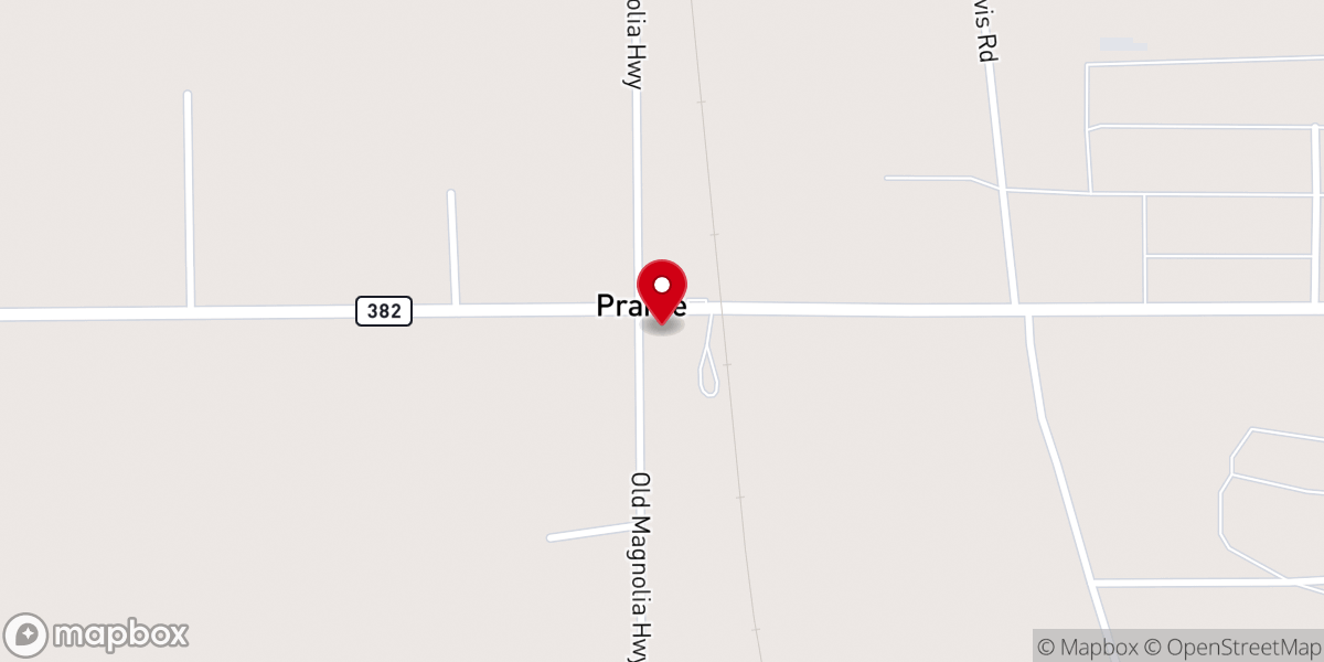 Map showing location of New Greater St. Mark Outreach Ministry