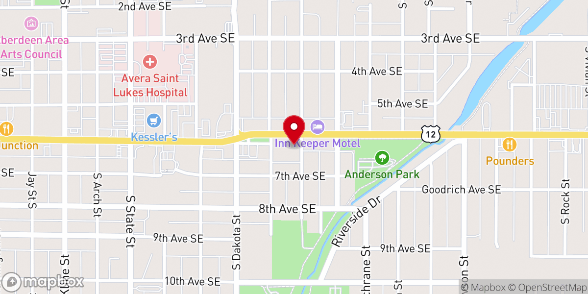 Map showing location of Seeds of Revival Ministries