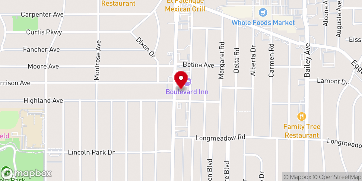 Map showing location of Christian Fellowship Baptist Church