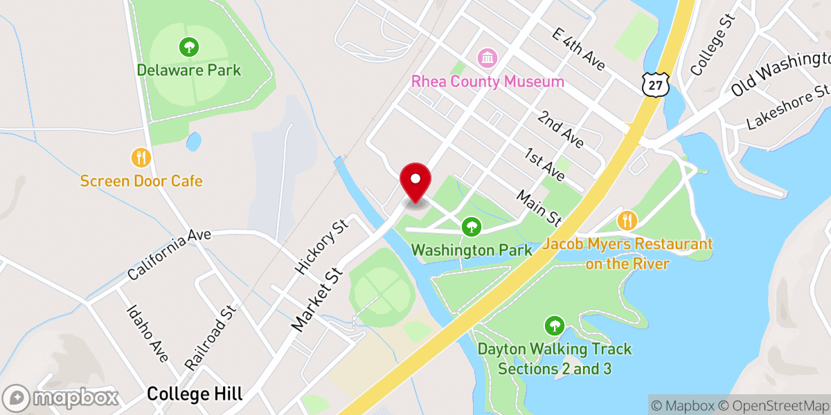Map showing location of Word of Truth Church