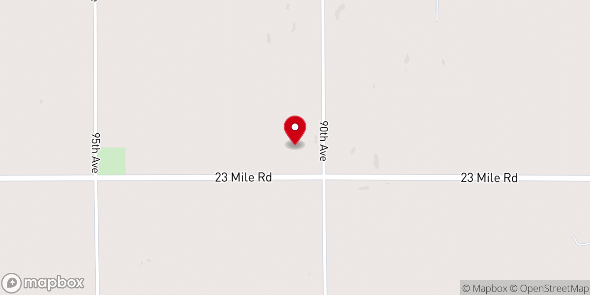 Map showing location of Highland Christian Church
