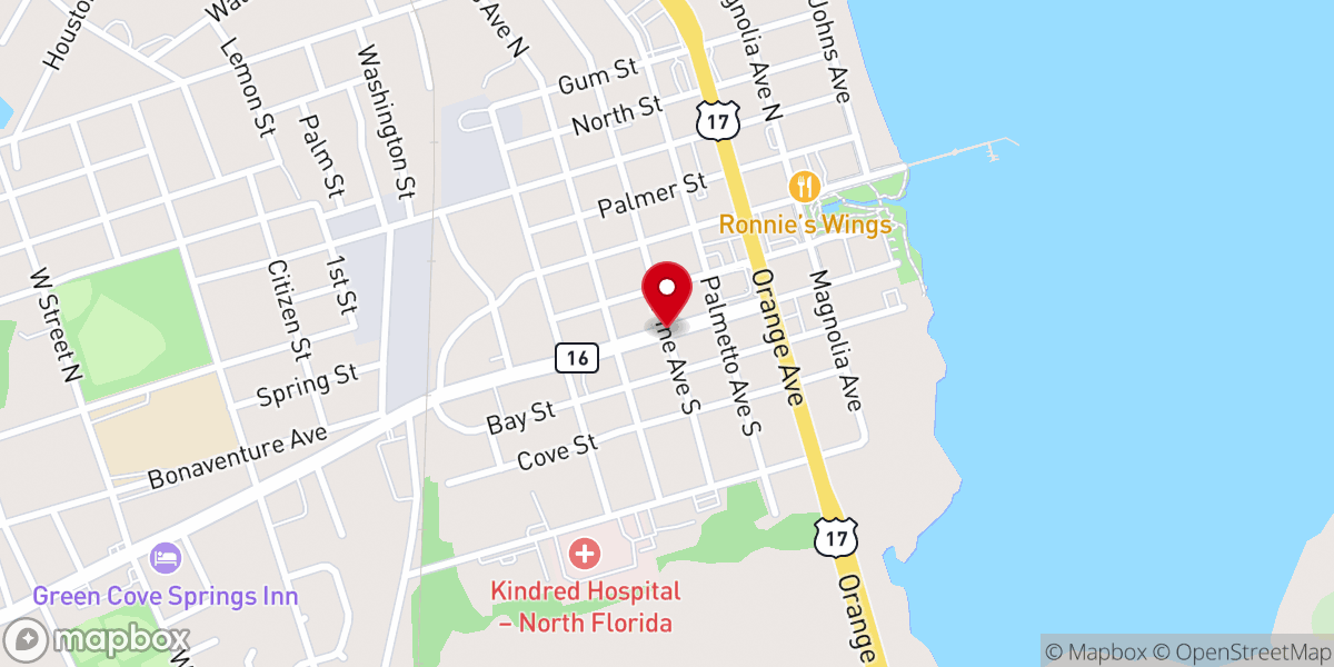Map showing location of Lord's Church Ministries