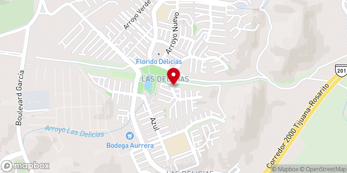 Map showing location of Iglesia Templo de Alabanza LA PUERTA