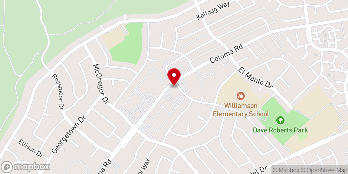 Map showing location of Zion Church