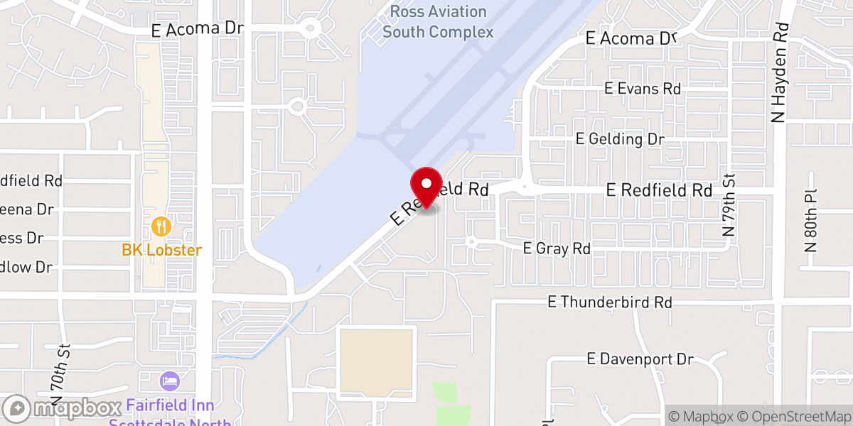 Map showing location of Providence OPC Orthodox Presbyterian Church