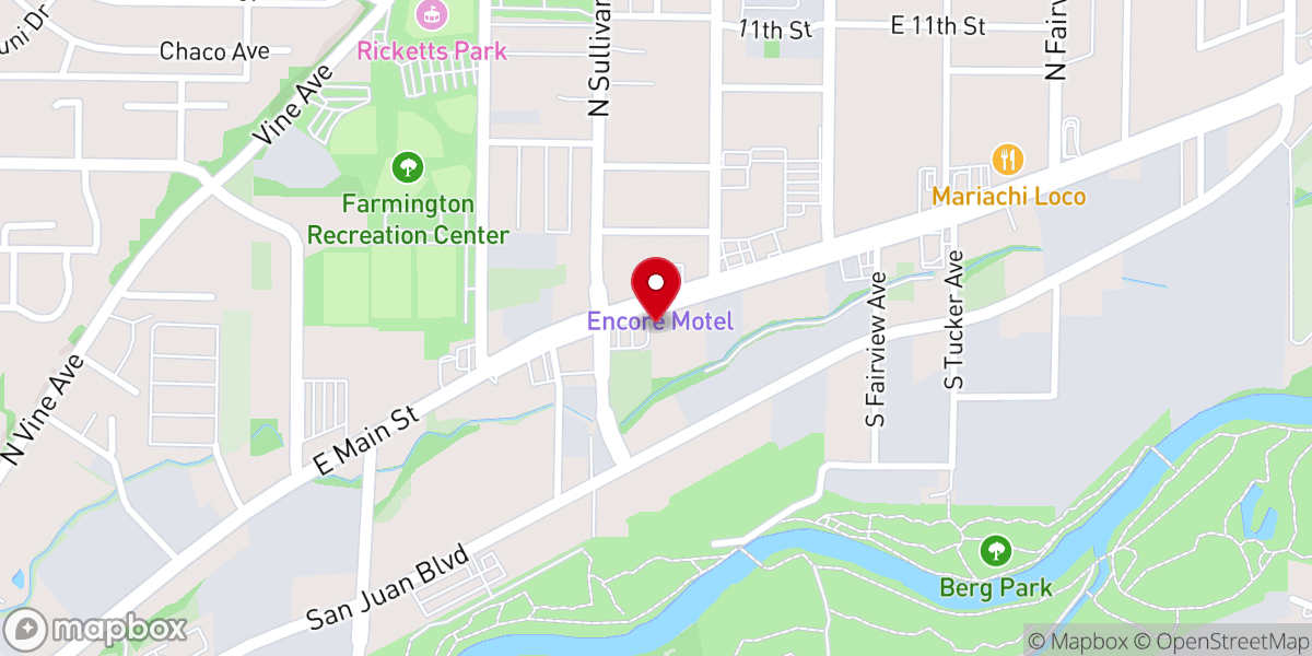 Map showing location of Desert Heights Church