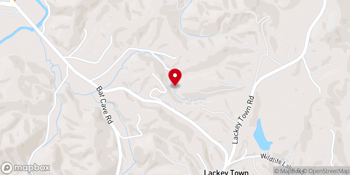 Map showing location of True Holiness Fellowship