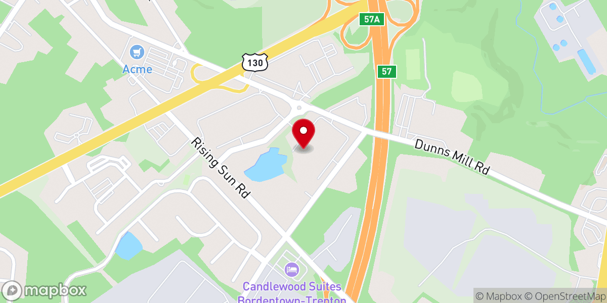 Map showing location of Room Church