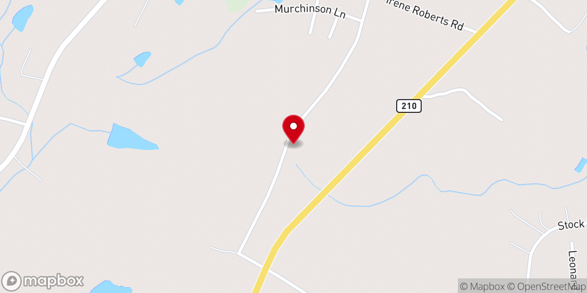 Map showing location of Mt Zion Pentecostal Church