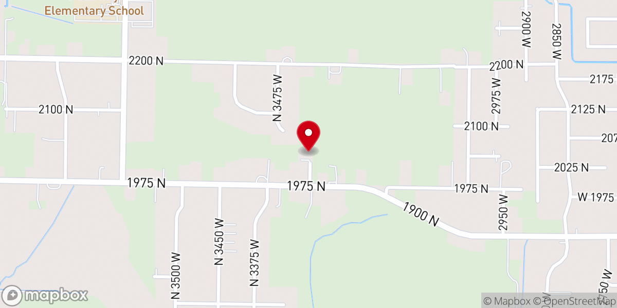 Map showing location of Liberty Bible Church