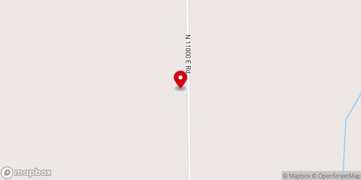 Map showing location of Zion Lutheran Church
