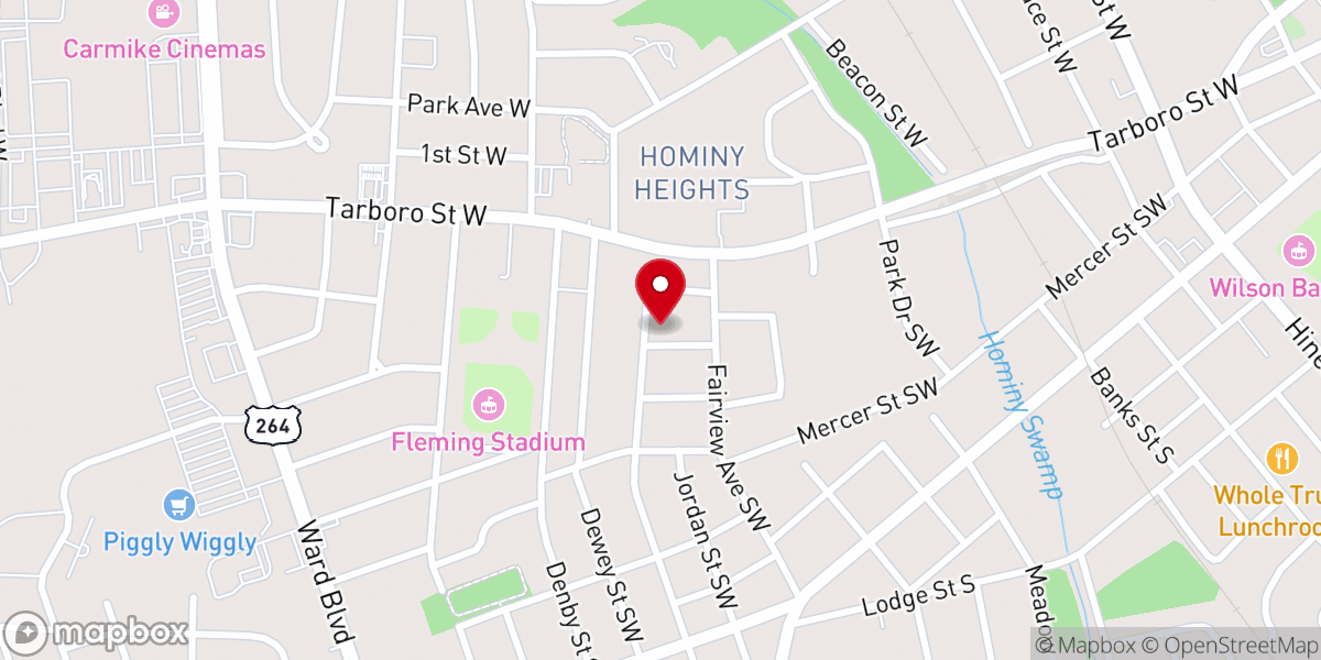 Map showing location of Arise & Shine Christian Ministries Inc