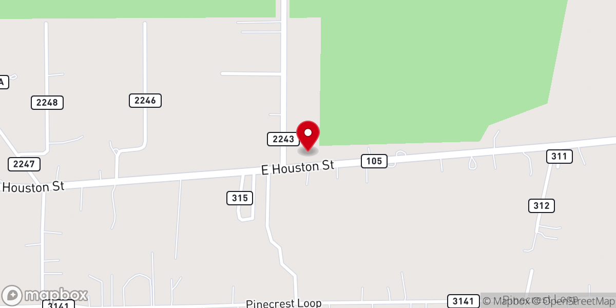 Map showing location of Hope Church and the Hope Academy