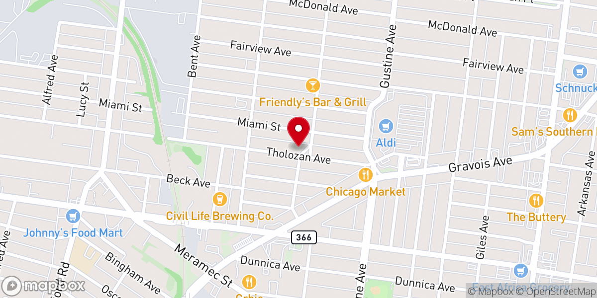 Map showing location of RODD CHURCH