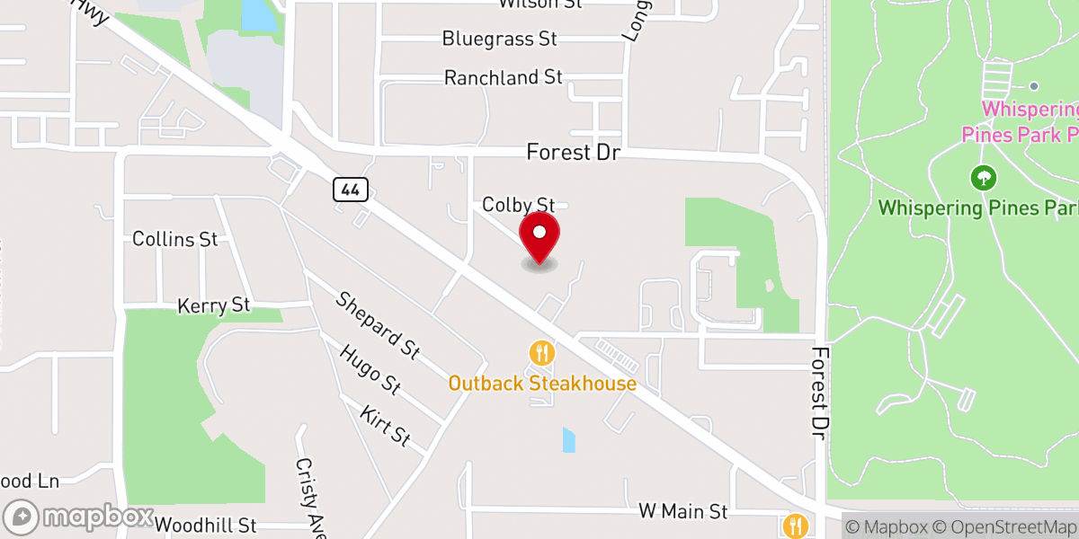 Map showing location of Real Life Fellowship