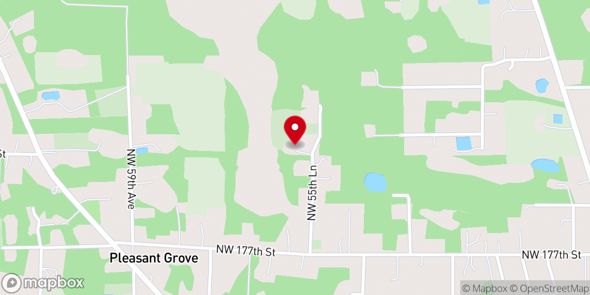 Map showing location of Mc Bride D E