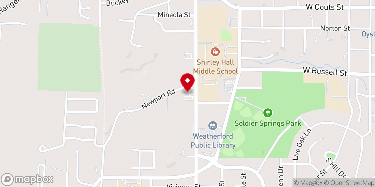 Map showing location of Waterhouse Church