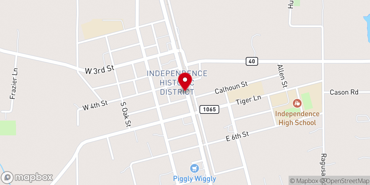Map showing location of Liberty House Of Prayer