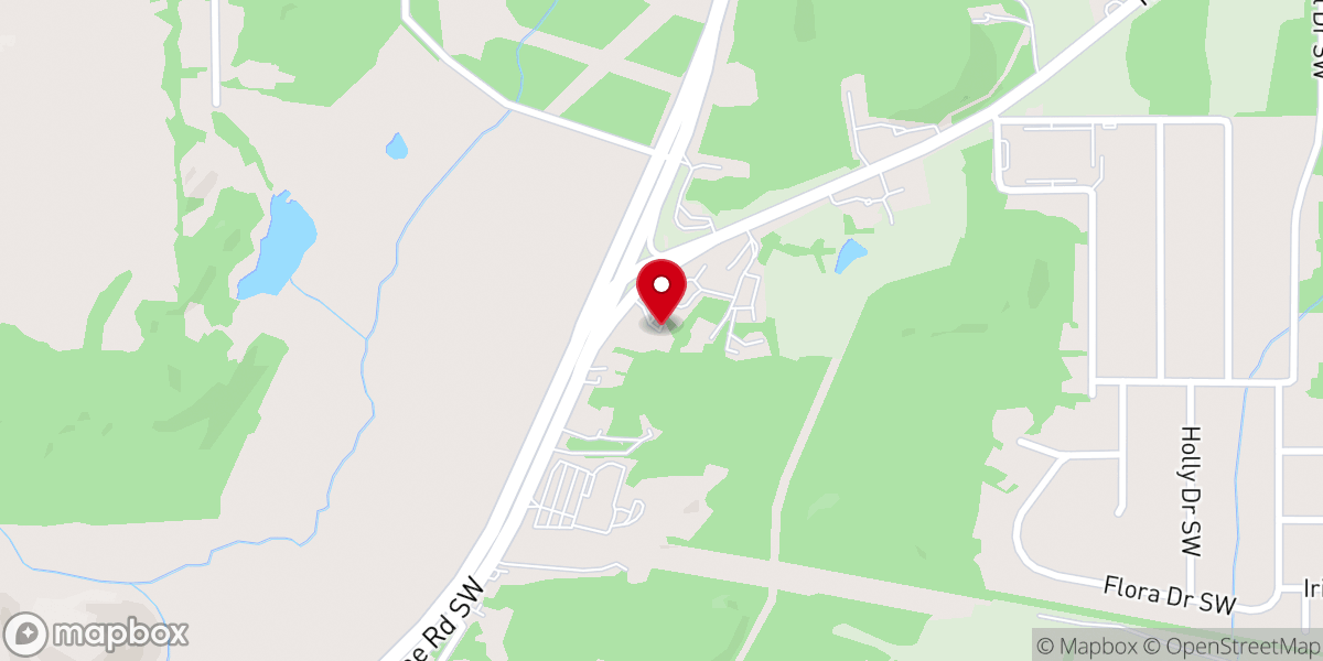Map showing location of Redemption Church Calhoun