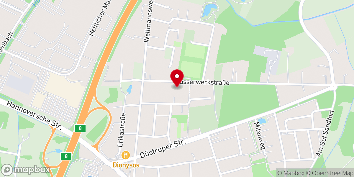 Map showing location of Evangelisch-lutherische Margareten-Kirche