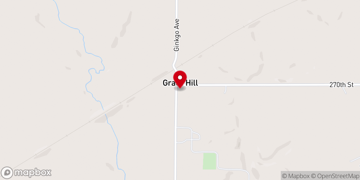 Map showing location of Gracehill Moravian Church